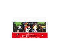 8 Bougies d'anniversaire Pirates