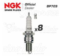 NGK Bougies d'allumage BP7ES 4 pièces AZLK (MOSKWITCZ) 407/408/410/412/427/434 1976