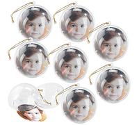 8 boules de Noël personnalisables avec une photo Your Design
