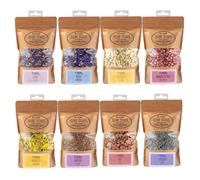 8 bouquets de fleurs séchées décoratives 10 g