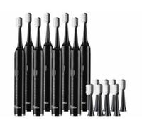 8 brosses à dents électriques soniques rechargeables SZB-300 avec 5 modes Newgen Medicals