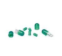 8 Caches Ampoules - T5 / T10 - Vert