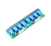 8 canaux module de relais Haut/bas niveau déclenchement Optocoupleur Isolation Charge 30 A DC 30 V/AC 250 V pour un contrôle PLC automatisation industrielle, système, contrôle Arduino DC 12V 8-Channel