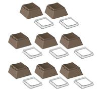 8 capuchons de touches vierges en PC améliorent l'esthétique du clavier pour claviers mécaniques avec capuchons de touches pour une saisie confortable