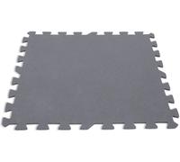 8 Carrelage 50X50X0,5 Grise Antidérapant Emboîtement Pour Piscines Intex 29084