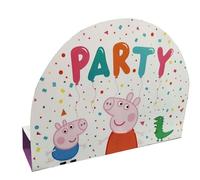 8 cartes d'invitation Peppa Wutz
