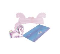 8 cartes Invitations anniversaire aux rêves de licorne pour anniversaire enfants et fetes