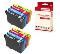 8 Cartouche d'encre pour pour EPSON 503XXL Multi-couleurs 2x18,2 6x14,7 ml