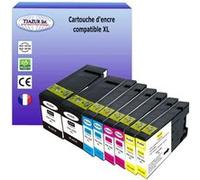 8 Cartouches compatibles avec Canon Maxify MB2155, MB2350 remplace Canon PGI-1500 XL -