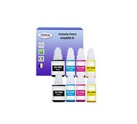 8 Cartouches compatibles avec Canon Pixma G3500, G3501 remplace Canon GI-590 -