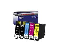 8 Cartouches Compatibles pour Epson T3471 / T3472 / T3473 / T3474 (34XL) -