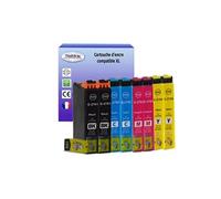 8 Cartouches Compatibles pour Epson WorkForce WF7620DTWF, WF7710DWF, WF7715DWF, WF7720DTWF remplace Epson T27XL-