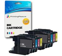 8 Cartouches d'encre compatibles pour Brother DCP-J525W DCP-J725DW DCP-J925DW MFC-J425W MFC-J430W MFC-J435W MFC-J5910DW MFC-J625DW MFC-J6510DW MFC-J6710DW MFC-J6910DW MFC-J825DW | LC1240 LC1220
