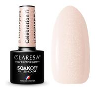 Claresa Vernis à ongles gel SoakOff UV/LED Color Celebration Teinte 8 5 g