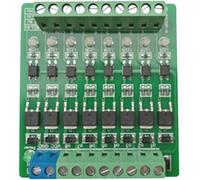 8 Channel PLC Circuit Board Amplifier,PLC Circuit Board DC 3.3V/DC 5V Optocoupler Isolated Module.