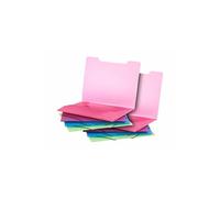 General Office : 8 chemises plastiques à rabats et élastiques - 4 coloris G