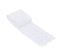 8 Cm/2,28 Pouces avec un Motif Exquis pour la Fête de Mariage de Décoration de Tissu(blanche) Ruban de Dentelle de Garniture de Coton de 10 Mètres de Largeur de 5 Clothing Accessories