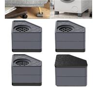 (8 cm) Anti Vibration Pads For Washing Machine, 4 Pcs Washer Dryer Shock And Noise Cancelling Feet Pads