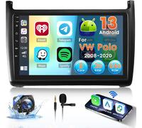 8 Coeurs Android 15 Autoradio Pour Vw Polo 2008-2020 2g+64g, 9'' Écran Tactile Avec Sans Fil Carplay Android Auto Lien Miroir Radio Fm/Rds 32 Eq/Dsp Wifi Bluetooth 5.0 Gps 59 Ui Swc[Z344]