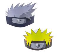 Chaks 12808-NA, Lot de 8 Coiffes en Carton Assortis Kakashi/Naruto ®