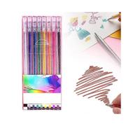 (8 colors)8/12/18colors Unique Gel Pen Set Pastel Glitter Neon Gel Pens