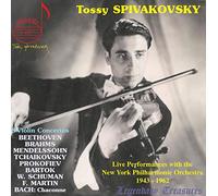 Tossy Spivakovsky Tossy Spivakovsky: Live Performances With... (CD) Album