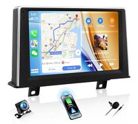 [8-Core 2+64G] CAMECHO Android 13 Autoradio pour BMW série 1 (NBT) 2013-2016 (Conduite Gauche), Navi Carplay DSP, 9" 2 DIN Radio sans Fil Android Auto GPS WiFi Bluetooth FM/RDS+Mic+Caméra de recul