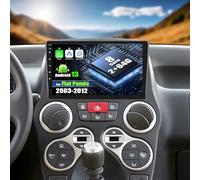 [8-Core 2+64G] CAMECHO Android 13 Autoradio pour Fiat Panda (2003-2012) avec Navi Carplay DSP, 9" Écran 2 DIN Radio sans Fil Android Auto GPS WiFi Bluetooth FM/RDS 2USB SWC+Mic+Canbus+Caméra de recul