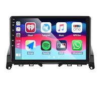 [8-Core 4+64G] CAMECHO Android 15 Autoradio pour Mercedes Benz C Class W204 S204 2006-2011, Navi Carplay Sans Fil DSP, 9" Écran Radio 2 Din avec WiFi Bluetooth Wireless Android Auto FM/RDS Mirror Link