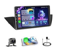 [8 Core 4+64GB] Android 15 Autoradio, Carplay Android Auto sans Fil, pour BMW X1 E84 2009-2016 Radio, Hikity Écran Tactile 10’’ Bluetooth Stéréo Mirror Link GPS WiFi SWC USB