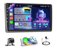 8 Core 4+64GB Android 15 Autoradio pour Audi A4/S4/RS4 (2002-2007) /Seat Exeo (2008-2012) Radio Carplay Android Auto sans Fil Hikity Poste Radio Voiture Écran Tactile 9 Pouces Bluetooth Stéréo