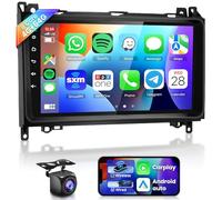 8 Core 4G+64G Autoradio Android 13 pour Mercedes Benz W906 Sprinter W169 W245 W639 Vito Viano, 9" 1280 * 720P HD écran Tactile IPS avec DSP Carplay Android Auto GPS Wi-FI BT FM RDS Radio Caméra