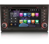 8 Core Android 14 Autoradio Carplay pour Audi A4 S4 RS4 8E B9 B7 Seat Exeo, Radio Support GPS Navigateur Android Auto DSP Bluetooth 5.0 WiFi 4G LTE Dab+ Écran Tactile 4Go RAM + 64Go ROM