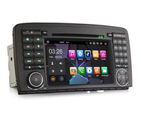 8 Core Android 16 Autoradio Stéréo pour Mercedes Benz Classe R W251 Support GPS Sat Nav Carplay Android Auto Bluetooth 5.0 A2DP WiFi 4G Dab+ RDS Lien Miroir TPMS SWC 4 Go de RAM + 64 Go de ROM