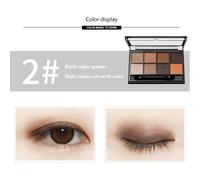 8 Couleurs Naturel Mode Fard À Paupieres Pôlette Mat Paillettes Ombre À Paupieres Impermeable Smoky Ombre À Paupieres Pôlette Maquillage Cosmetiques