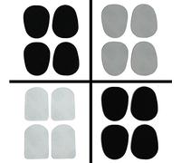 8 Coussins d'Embouchure/Pastilles Protège-Bec pour Clarinette/Saxophone (Epaisseur: 0,5 mm (transparent))