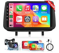 【8 Cœur 4+64G】 Hodozzy Carplay Autoradio pour Opel Meriva B 2009 2010 2011 2012 2013 2014, 9 Pouces Ecran Tactile Android Autoradio avec Android Auto/WiFi/GPS/RDS/FM/Bluetooth/USB/DSP