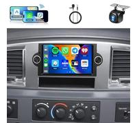 8 cœurs 6 + 128 G pour Dodge Ram 1500 06-08, Chrysler 300C 05-07, Chrysler PT Cruiser, Dodge Magnum, Jeep Commander/Patriot, Jeep Grand Cherokee Android stéréo sans fil pour voiture Android Auto