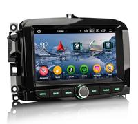8-Cœurs Android 14 Autoradio Navigateur pour pour Fiat 500L sans Fil Carplay Bluetooth 5.0 Radio Stereo WiFi écran Tactile IPS DSP Canbus Dab+DVR TPMS 4GO RAM 64GO ROM