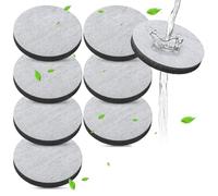 8 Disque Filtrant à Eau Recharge pour Bouteilles Compatible avec Brita Fill & Go, Filtre Gourde Réduit les PFAS, Chlore, Microparticules, d'Autres Substances Altérant le Goût Dans l'Eau Potable