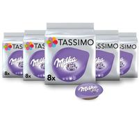 8 dosettes Milka Saveur Chocolat Chaud LOT DE 5 Paquets