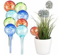 8 doseurs d’irrigation en verre coloré - Ø 6 cm G