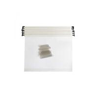 8 dossiers suspendus blancs