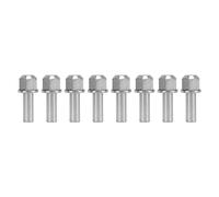 8 écrous d’extension de moyeu de roue RC, adaptateur à entraînement hexagonal en acier inoxydable pour SCX10, Traxxas D90, GEN8, entretoise de roue de 8 mm pour (20mm)