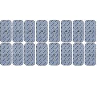 8 électrodes axion de 10x5 cm | Compatibles avec Beurer et autres électrostimulateurs TENS et EMS | Patchs de rechange réutilisables et auto-adhésifs | Connecteur bouton pression de 3,5 mm (Lot de 2)