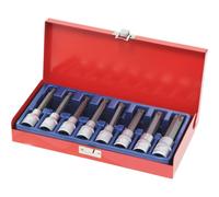 8 embouts torx de t27 a t70 1/2'/coffret dt DRAKKAR TOOLS - 10754
