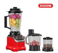 8 en 1 Blender 9500W grande capacité de 3 L 32000 tr/min protection contre la surchauffe sans BPA.