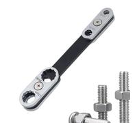 8 En 1 Clés À Douille, Accessoire À Domicile, 19x19,5 Cm / 7,48x7,68 Pouces, Outil De Transmission Multifonctionnel, Spanner De Réparation De Salle De Bain, Portable Et Pratique, Pour Les Vé