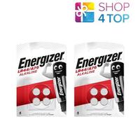8 Energizer Alkaline Lr44 A76 Batteries 1.5V G13 Ag13 4Bl Exp 2026 Neuf