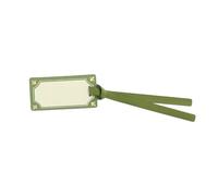 8 Étiquettes Carton Jardin Française 6x3cm Olive